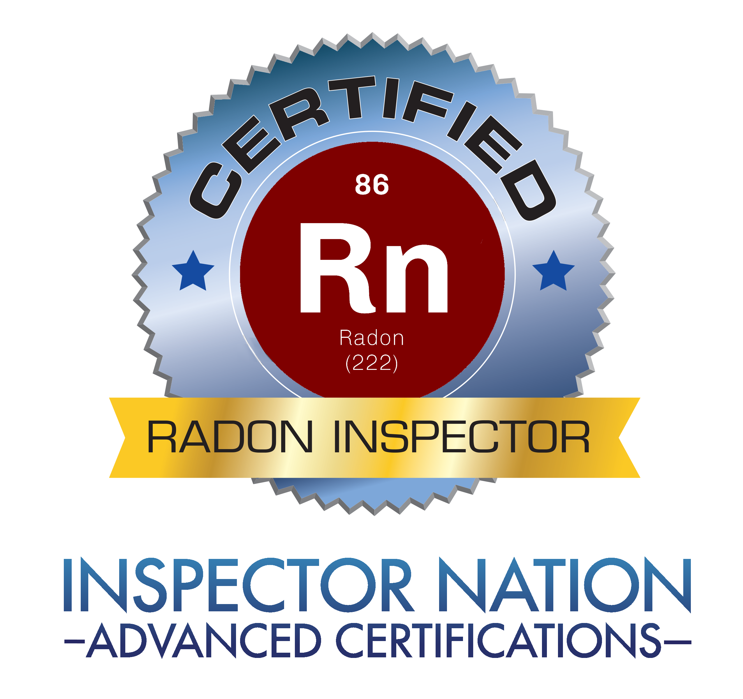 IN Radon Inspection Specialist Badge