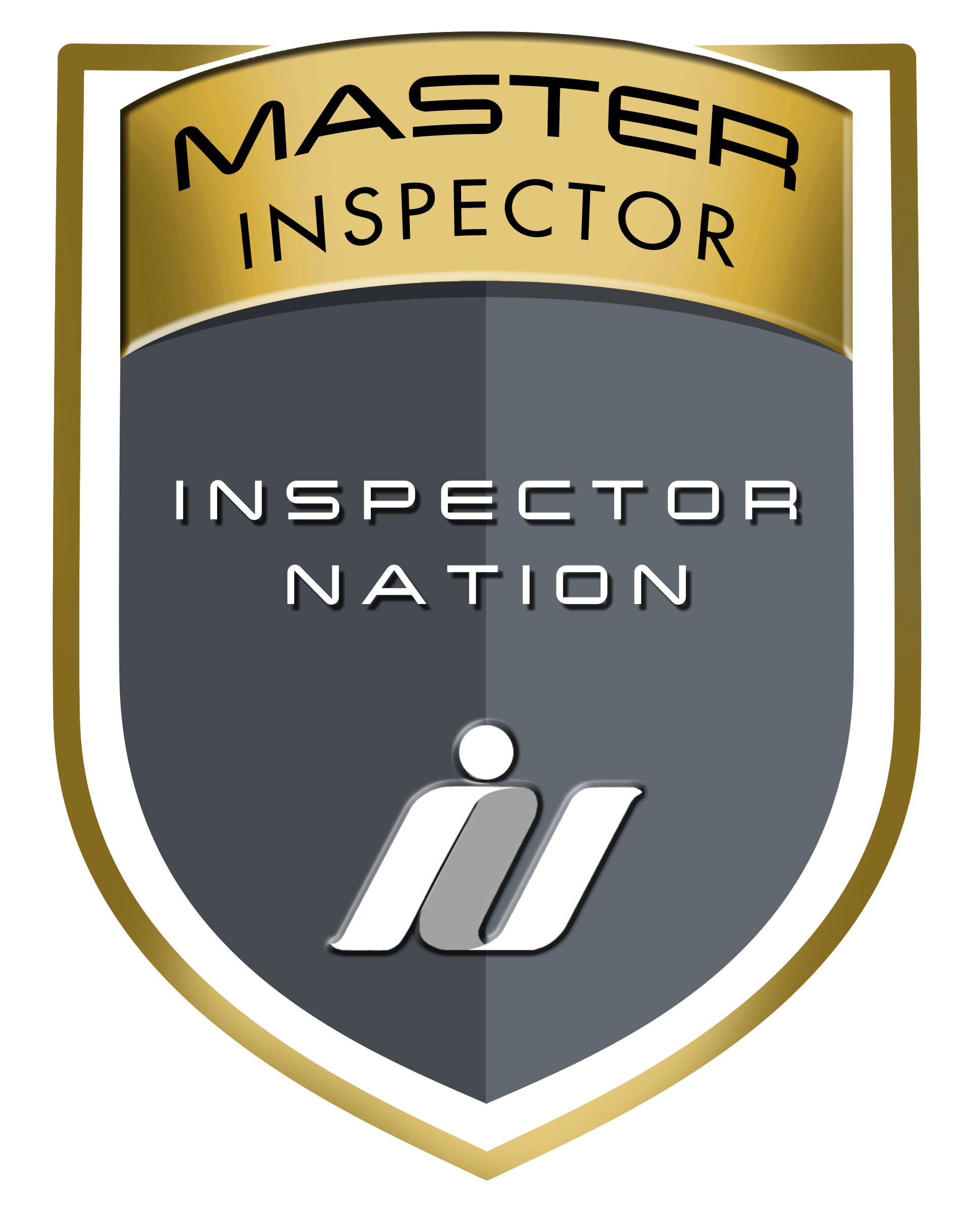 inspector nation master inspector inmi ini  inspector nation certified home inspector badge emblem icon