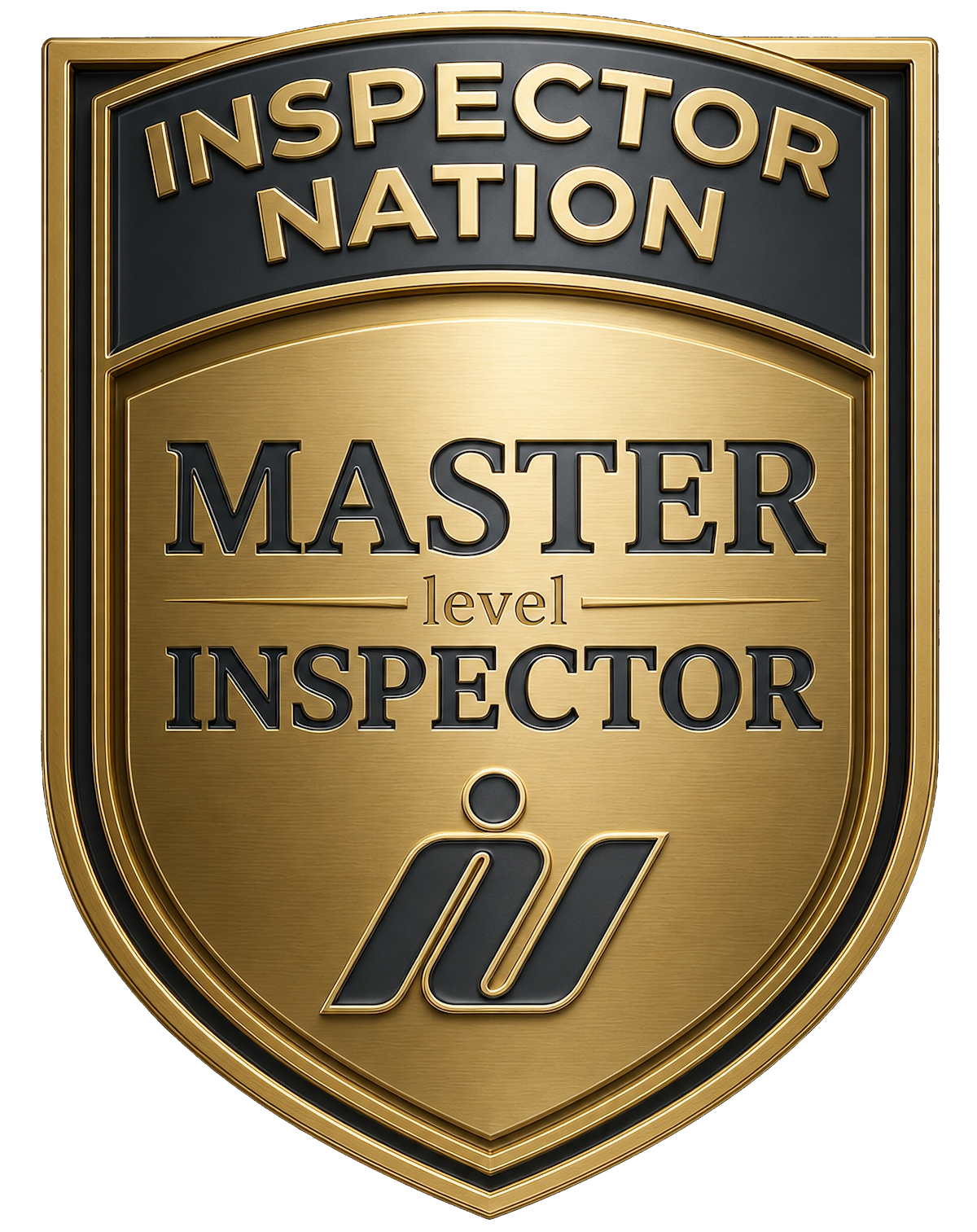Inspector Nation Master Inspector Gold Badge